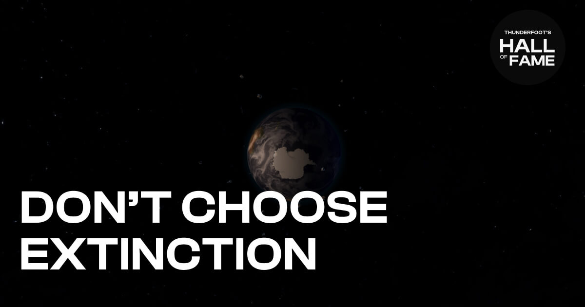 Don T Choose Extinction Designing A Better World